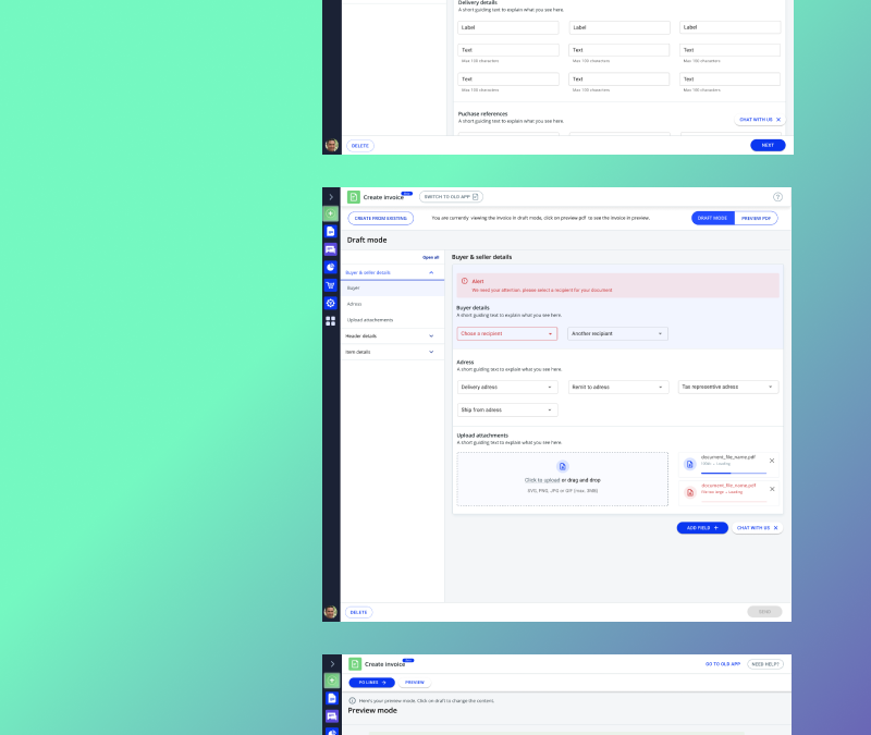 Onboardin & UI